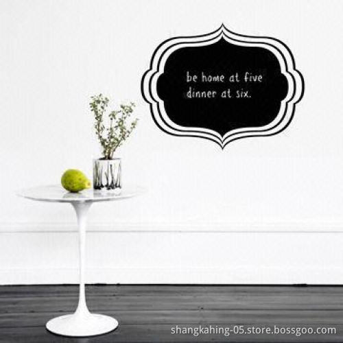 Blackboard Vinyl Wall Decal, UV/CMYK Print, Eco-friendly and No Damage